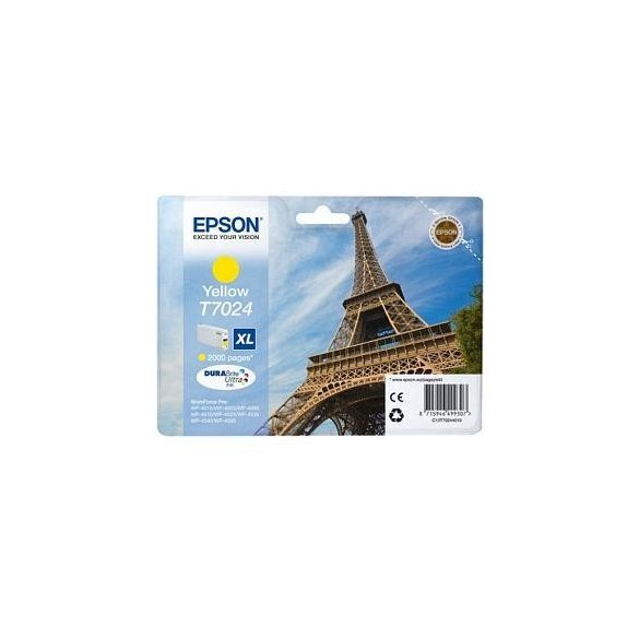 Epson T7024 sárga eredeti tintapatron