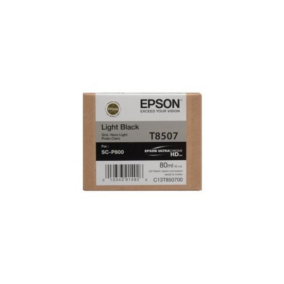 Epson T8507 világos fekete eredeti tintapatron