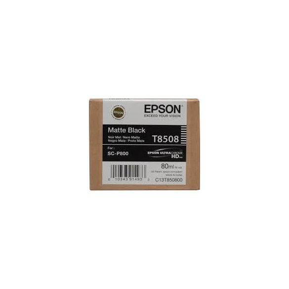 Epson T8508 matt fekete eredeti tintapatron