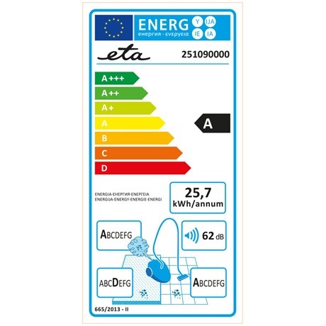 ETA 251090000 porszívó
