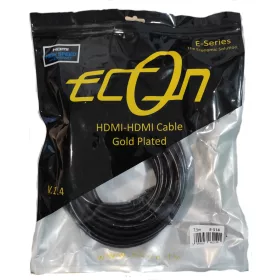 Econ HDMI-HDMI Kábel 7.5m 1.4 Kompatibilis Aranyozott E-514