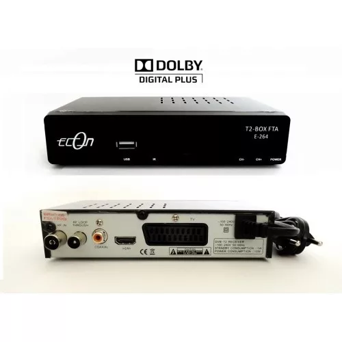 Econ T2-BOX E-264 digitális beltéri egység MinDigTV-hez