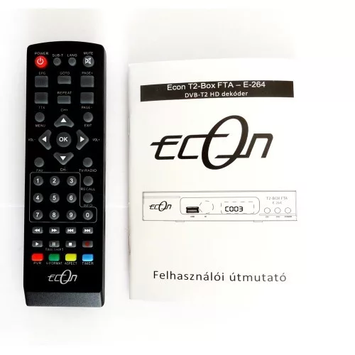 Econ T2-BOX E-264 digitális beltéri egység MinDigTV-hez