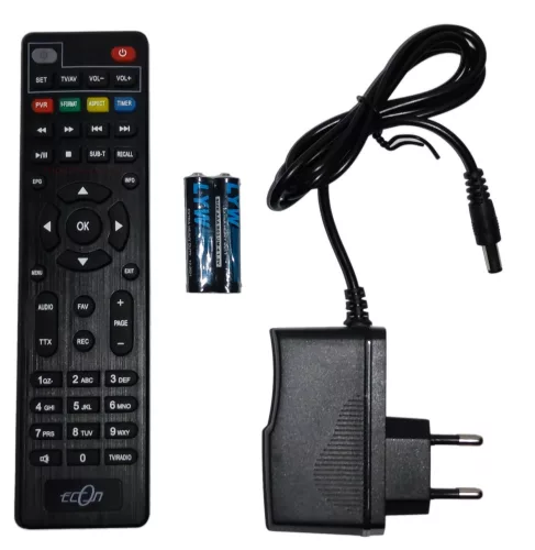Econ T2/C-BOX E-265 digitális beltéri egység MinDigTV-hez és kábeltévéhez