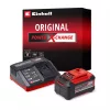 Einhell 5,2 AH 18V X-CHANGE & 4A FASTCHARGER KIT akkumulátor + gyorstöltő