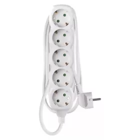   Emos P0521 hosszabbító 1,5 m / 5 aljzat / fehér / pvc / 1 mm2