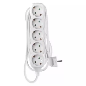   Emos P0523R hosszabbító 3 m / 5 aljzat / fehér / pvc / 1,5 mm2