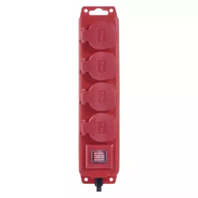   Emos P14231 hosszabbító 3 m / 4 aljzat / kapcsolós /  1,5 mm2