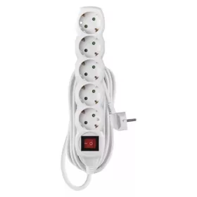   Emos P1525R hosszabbító 5 m / 5 aljzat / kapcsolós / 1,5 mm2