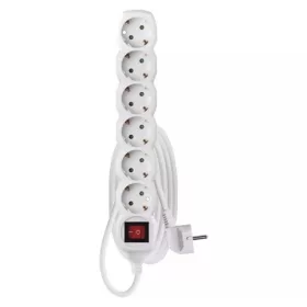 Emos P1622 hosszabbító 2 m / 6 aljzat / kapcsolós / 1 mm2