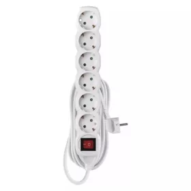   Emos P1625R hosszabbító 5 m / 6 aljzat / kapcsolós / 1,5 mm2