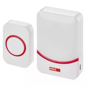   Emos P5732 vezeték nélküli csengő p5732, 3x aaa/micro usb port