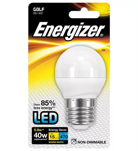 Energizer LED égő 5.9W (40W) E27 470lm 2700k
