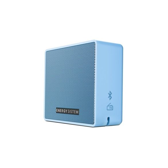 Energy Sistem Hangszóró BT -  Music Box 1+  (BT4.1; 5W, akku; 6 óra üzemidő; 3,5mm; microSD; USB) sky
