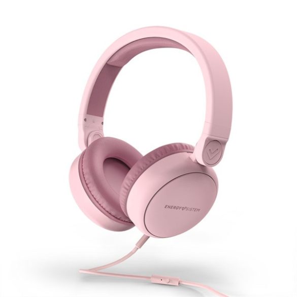 Energy Sistem Fejhallgató -  STYLE 1 TALK (Sztereó fejhallgató, mikrofon, rózsaszín (44884))