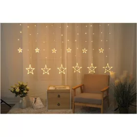   Entac ECCL-138-SS-2X1 karácsonyi függöny fény ip44 138 led