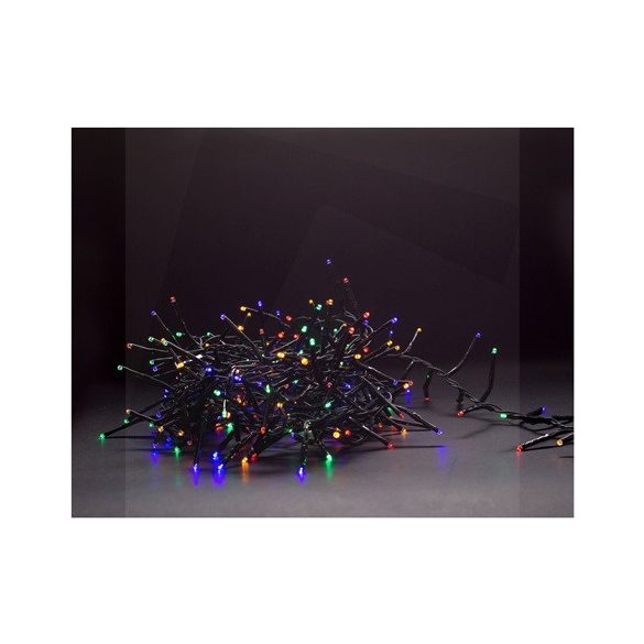 Entac ECL-M400MC karácsonyi füzér ip44 fürtös fénysor 400 led színes