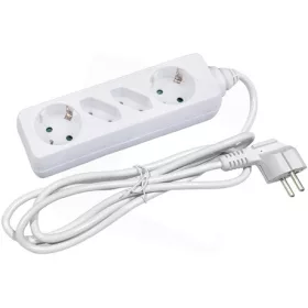   Entac ESE1.5G2X2-1.5 elosztó 4 foglalat 2x16a 2x2.5a 1,5m 3g1,5