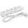Entac ESERS1.5G4-5-SW design elosztó 4 foglalat kapcsolóval 5m 3g1,5