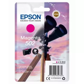 Epson T02V3 (502) magenta eredeti tintapatron