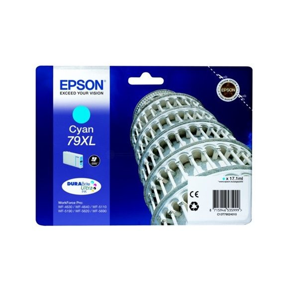 Epson T7902 kék eredeti tintapatron