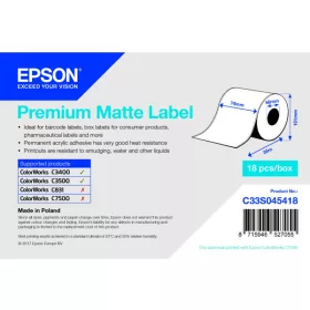 Epson S045418 eredeti címketekercs