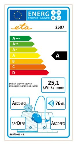 ETA 250790000 Tiago porszívó 700W