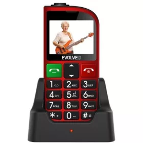 Evolveo EASYPHONE FM (EP800) RED mobiltelefon