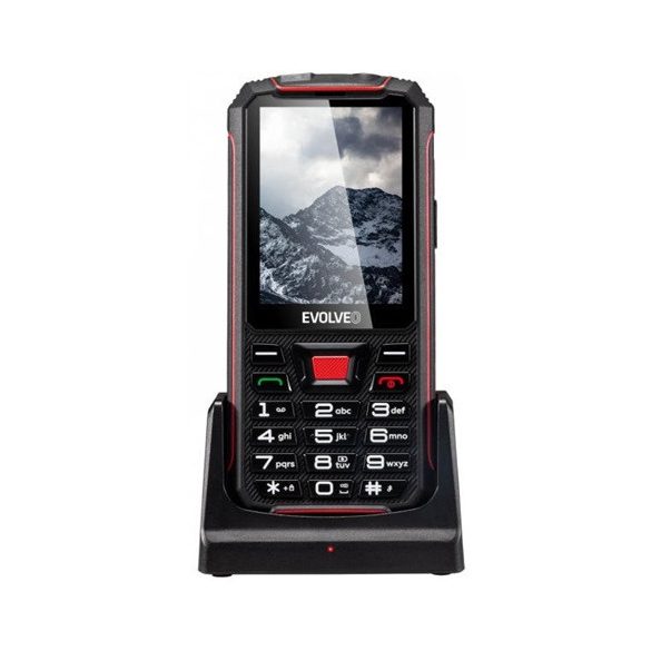 Evolveo STRONGPHONE Z4 BLACK-RED mobiltelefon
