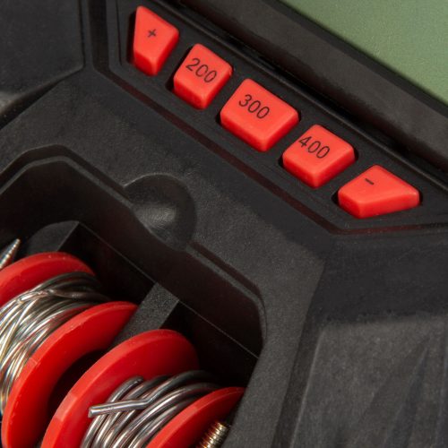 Fahrenheit Digitális forrasztópáka állomás - LCD kijelzővel, pákaheggyel, ónnal és szivaccsal - 230 V (28006)