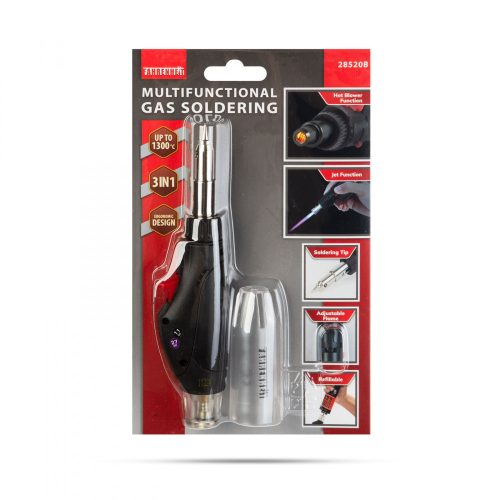 Fahrenheit Multifunkciós, 3 az 1-ben gázüzemű forrasztó - mini (28520B)