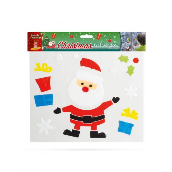 Family Zselés ablakdekor - karácsonyi - XXL - 5 db / csomag (55204X)