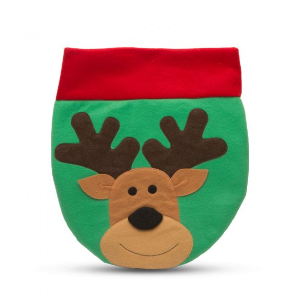 Family Karácsonyi - WC ülőke dekor - rénszarvas mintával (55991B)
