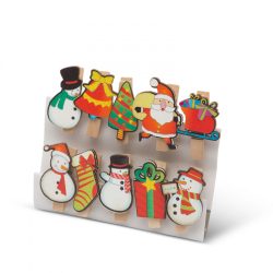   Family Karácsonyi csipesz szett - karácsonyi mix - 10 db / csomag (55999E)