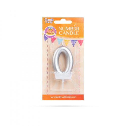 Family szám alakú tortagyertya (56183-0)