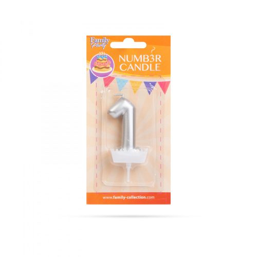 Family szám alakú tortagyertya (56183-1)