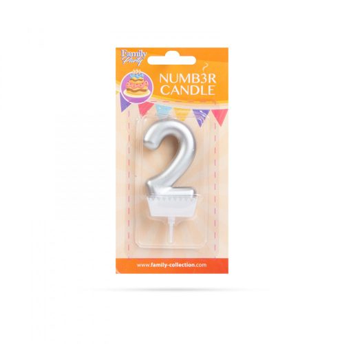 Family szám alakú tortagyertya (56183-2)