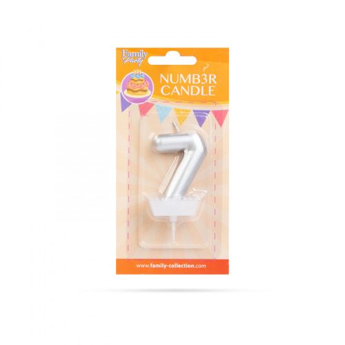 Family szám alakú tortagyertya (56183-7)