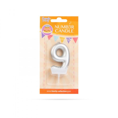Family szám alakú tortagyertya (56183-9)