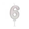Family szám alakú tortagyertya (56185-6)
