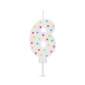 Family szám alakú tortagyertya (56186-6)