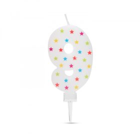 Family szám alakú tortagyertya (56186-9)