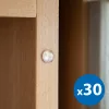Family Ajtóütköző szett - öntapadós, átlátszó - 8 mm - 30 db / csomag (56189)