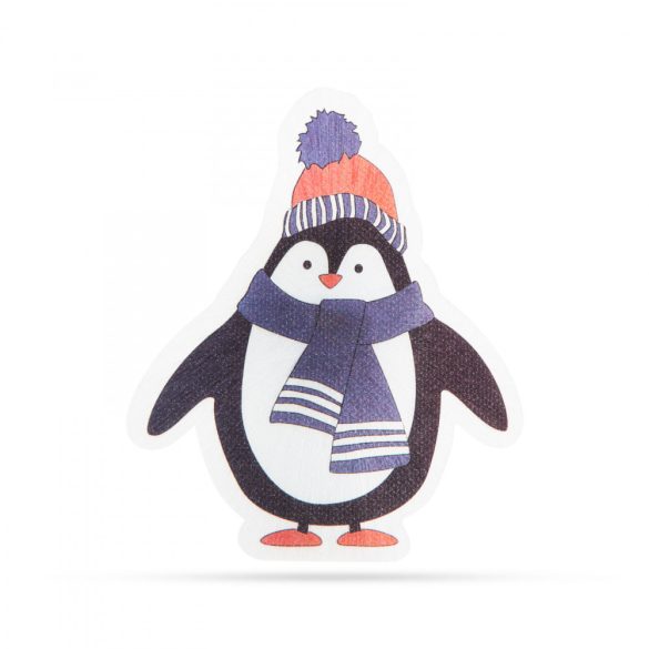 Family Karácsonyi RGB LED dekor - öntapadós - pingvin (56513B)