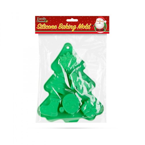 Family Szilikon sütőforma - karácsonyi - 22 x 18,5 x 2,5 cm (57273B)