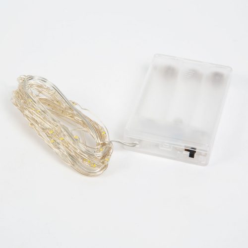 Family LED fényfüzér - 5 m - 50 LED - multicolor - 3 x AA (58041B)