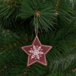   Family Karácsonyfadísz - csillag - akasztható - 9,6 x 9,3 cm (58247E)