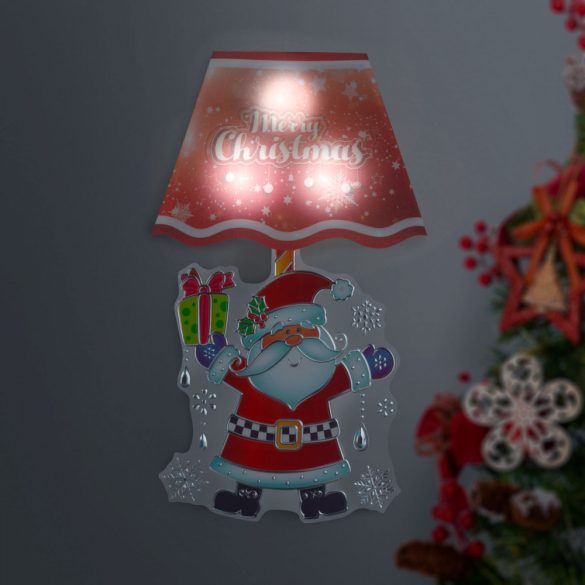 Family Karácsonyi LED-es lámpa matrica - 17 x 28 cm (58257C)
