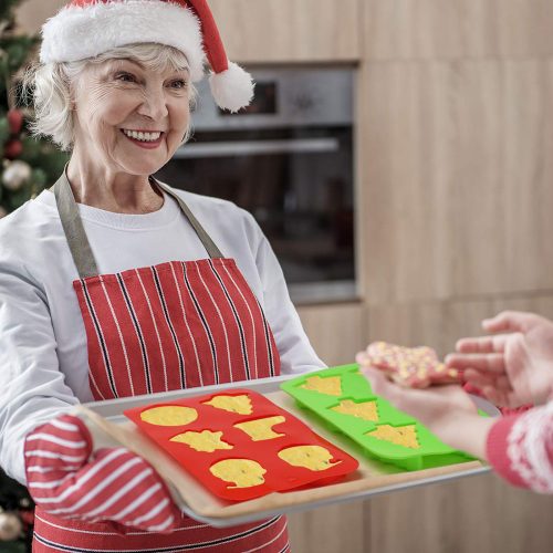Family Szilikon sütőforma - karácsonyi - 25,5 x 16,5 x 3 cm (58768)