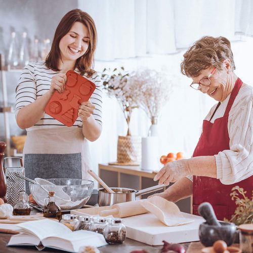 Family Szilikon sütőforma - karácsonyi - 25,5 x 16,5 x 3 cm (58768)